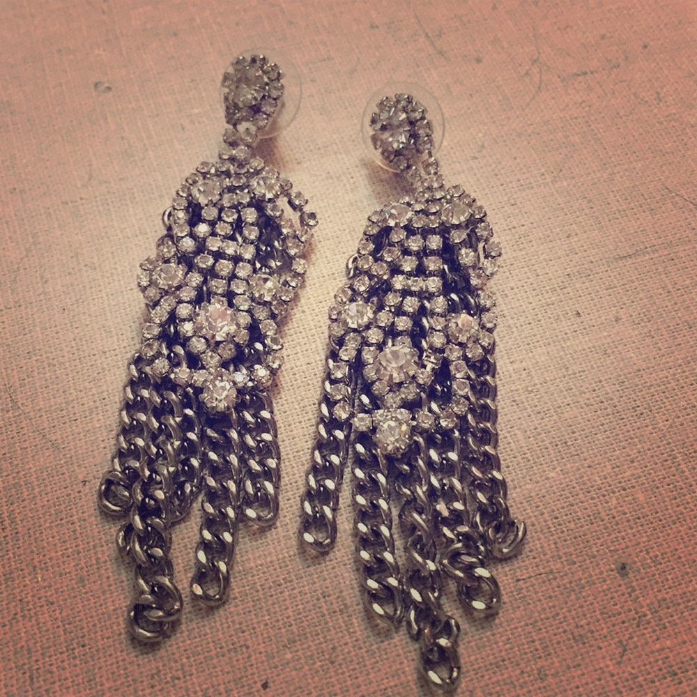 Petra fringe earrings