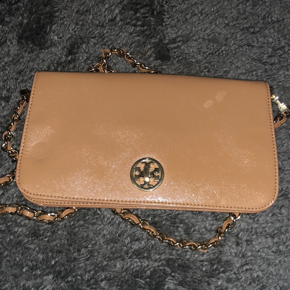 Tan Tory Burch purse