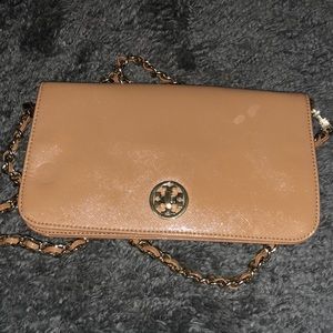 Tan Tory Burch purse