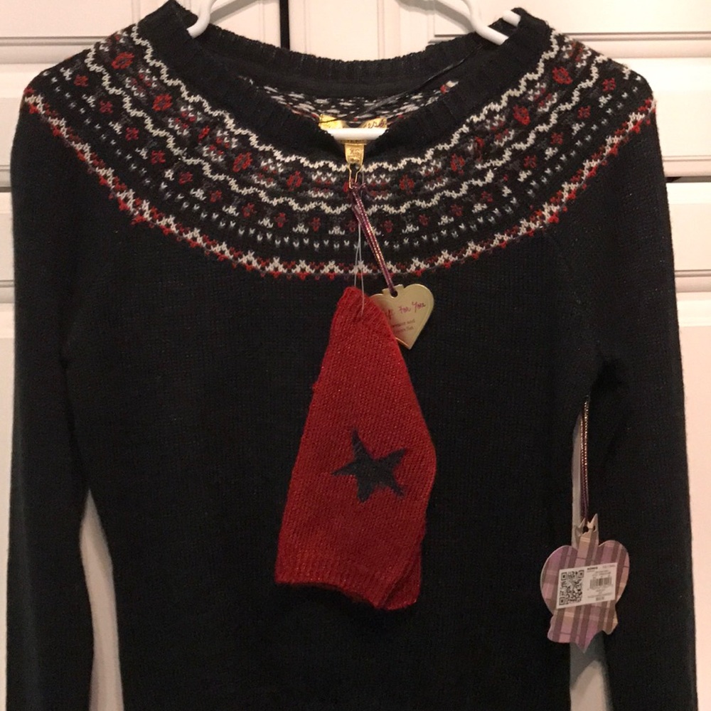 Black Princess Vera Wang Sweater