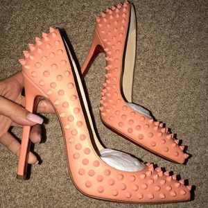 Christian Louboutin - Pigalles Spikes - Size 38.5