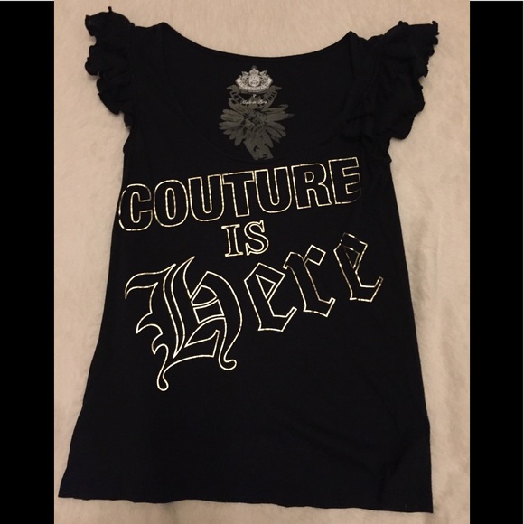 Juicy couture black top. Make an offer