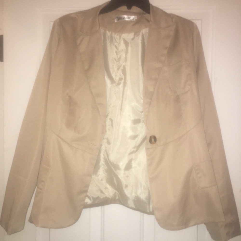 Tan Blazer
