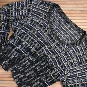 Vintage Cropped Pocket Sweater