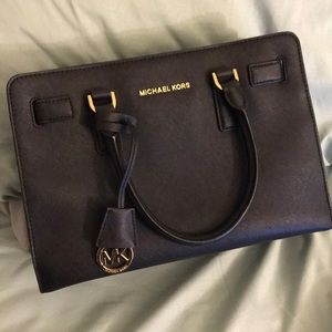 MICHAEL KORS Dillion Saffiano Leather Satchel