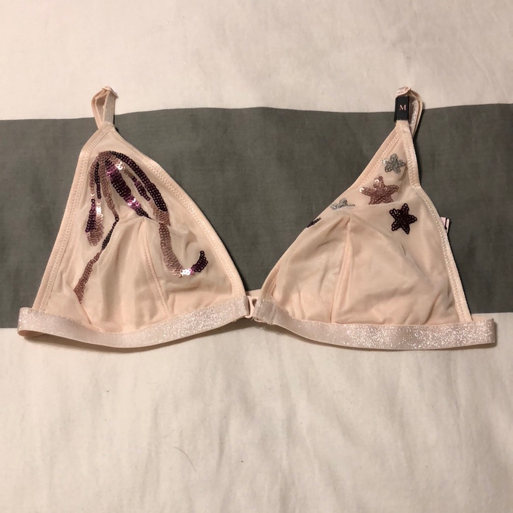 Victoria’s Secret sequin bralette. Medium, BNWT