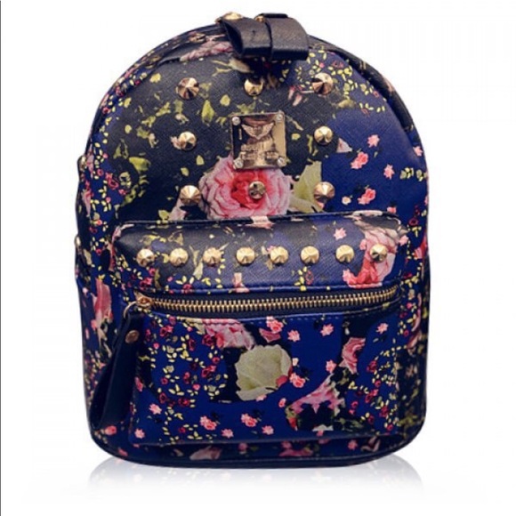 Mini floral backpack - Picture 1 of 3