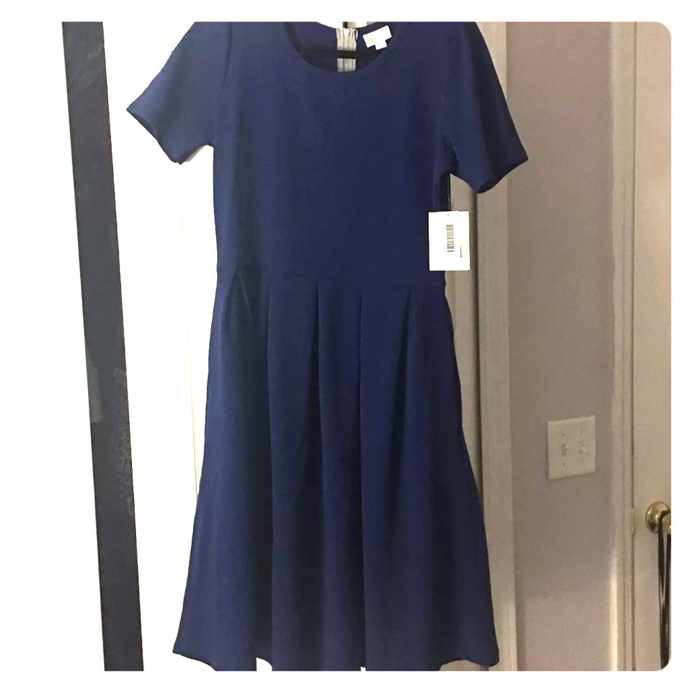 Large blue Amelia Dress
