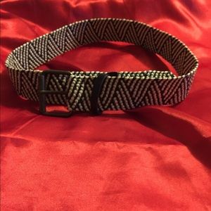 BCBGMAXAZRIA Raffia Waist Belt 0/S