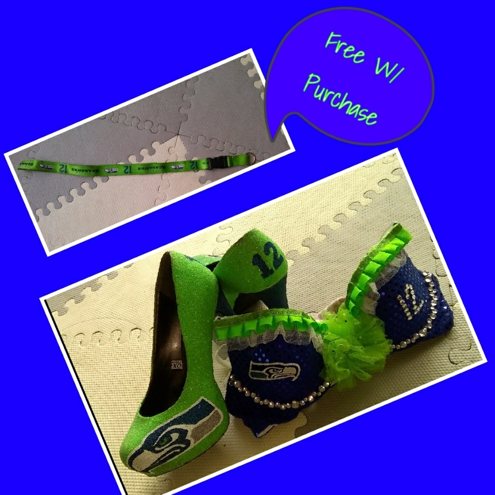 Ultimate Seahawks Custom 12th Woman Bundle