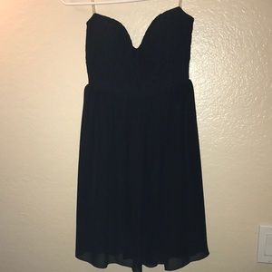 Black cocktail dress