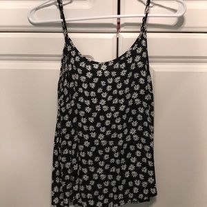 Daisy Tank Top with Crisscross Back