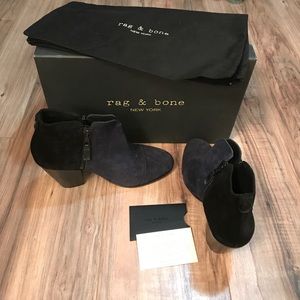 NWT Rag & Bone Suede Margot Boot