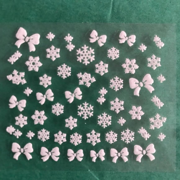 Snowflake STICKER Nail Decals 40+ct. - Picture 5 of 6