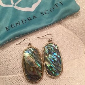 Kendra Scott “Danielle” Earrings - Abalone Shell