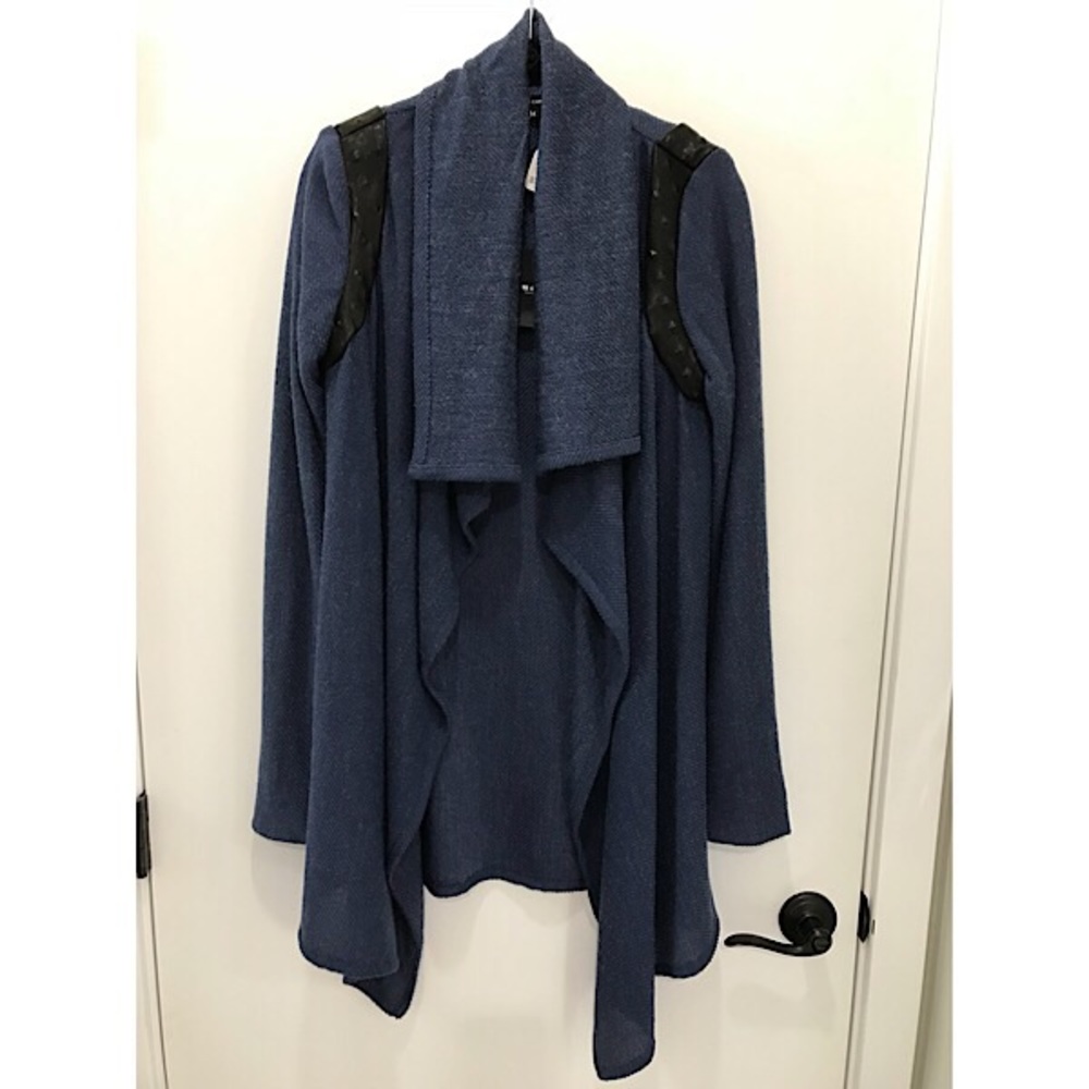 10 Corso / Kitson Blue Sweater Jacket