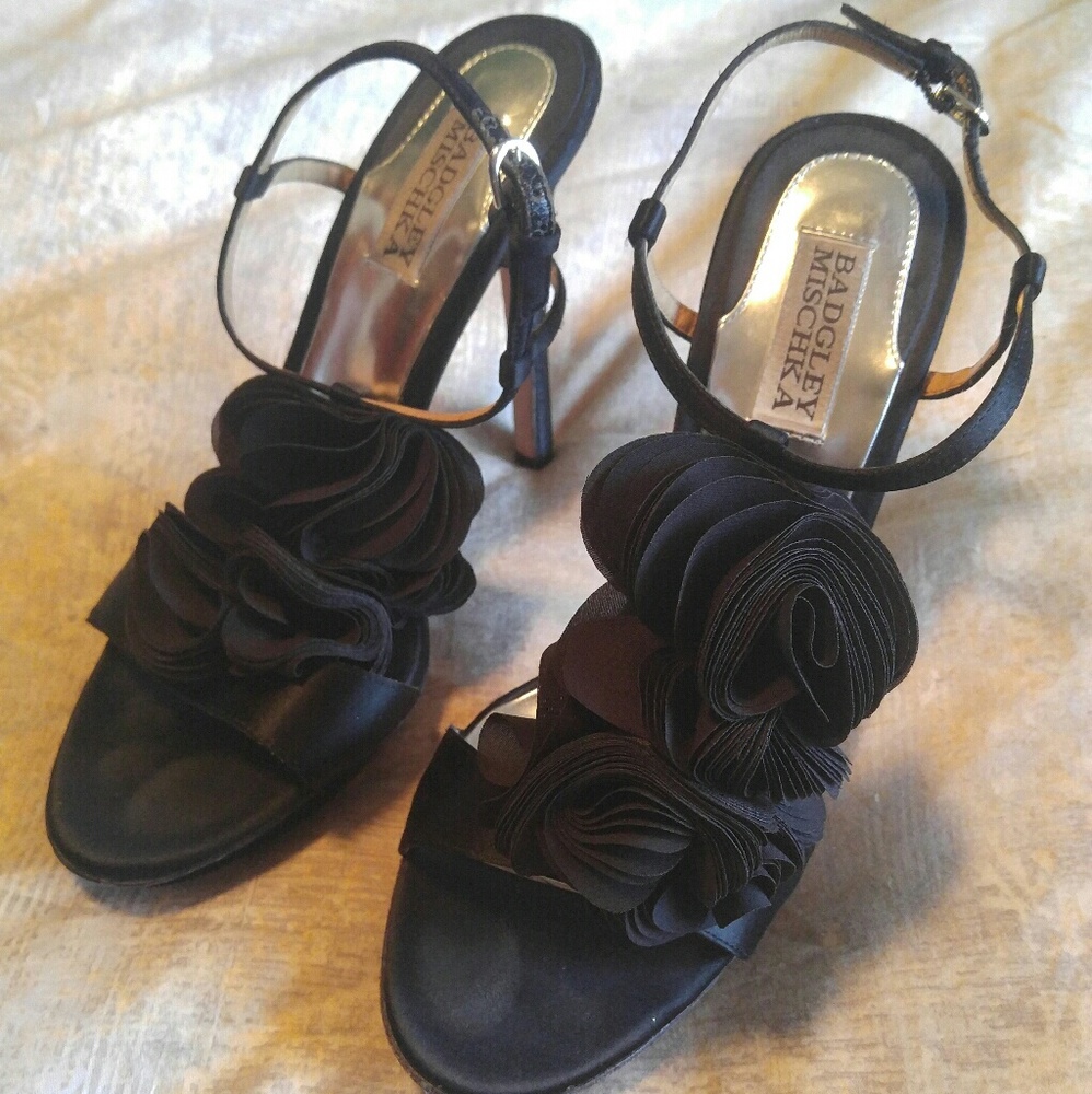 Badgley Mischka Black Heel