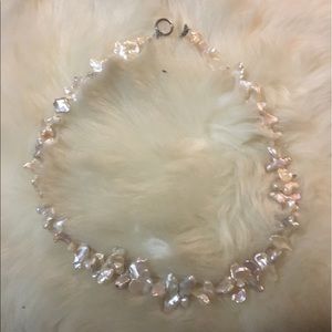 Real pearl choker