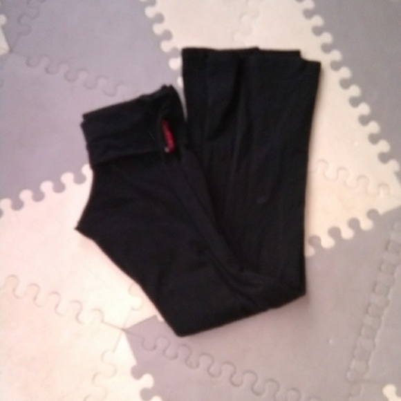 Black Bootcut  Workout Pants - Picture 3 of 3