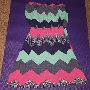 Strapless dress perfect for a weding