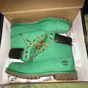 Celtic limited-edition timberland boots