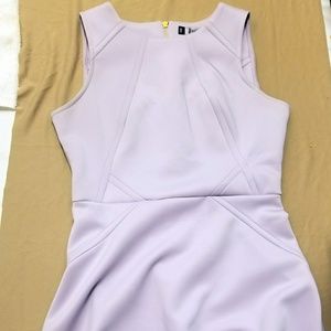 Lavender a-line/skater skirt dress