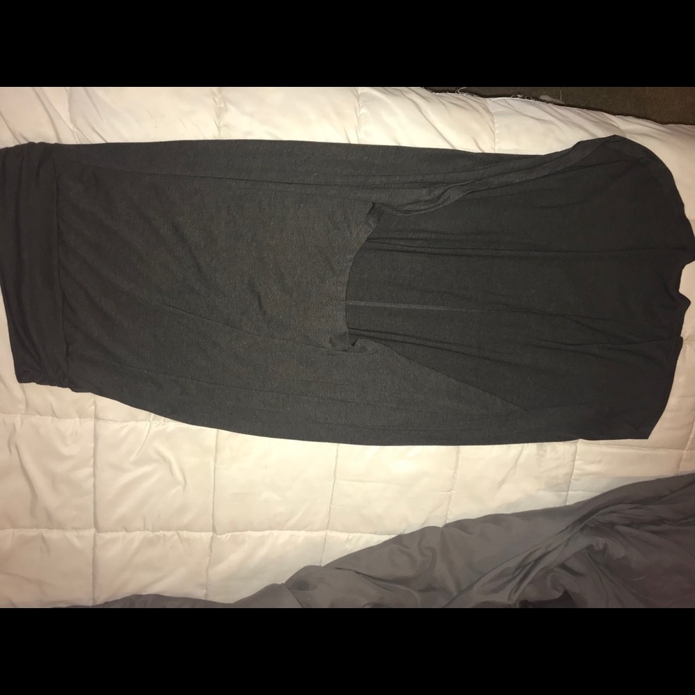 High/low skirt