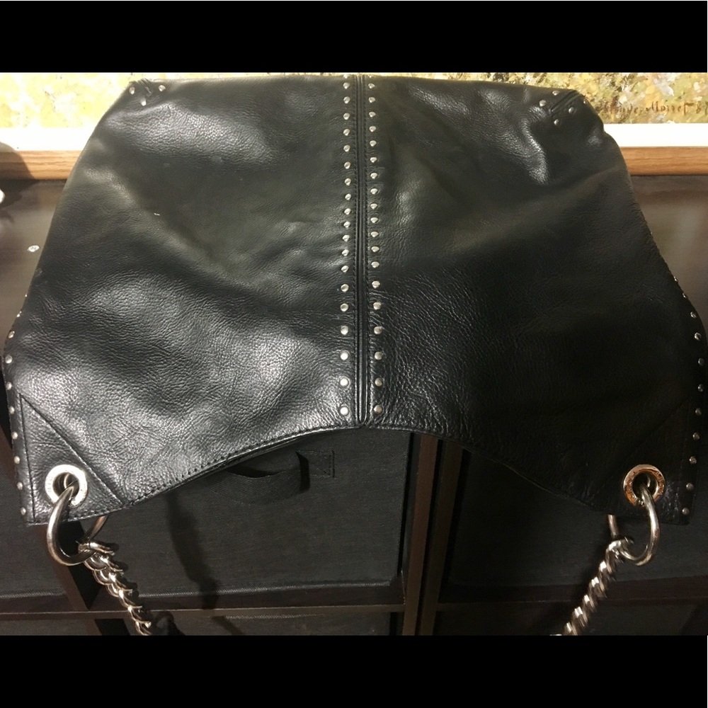 Michael Kors Leather Fulton Hobo Bag