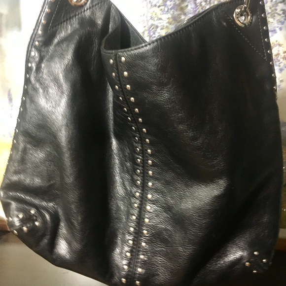 Michael Kors Leather Fulton Hobo Bag - Picture 4 of 5