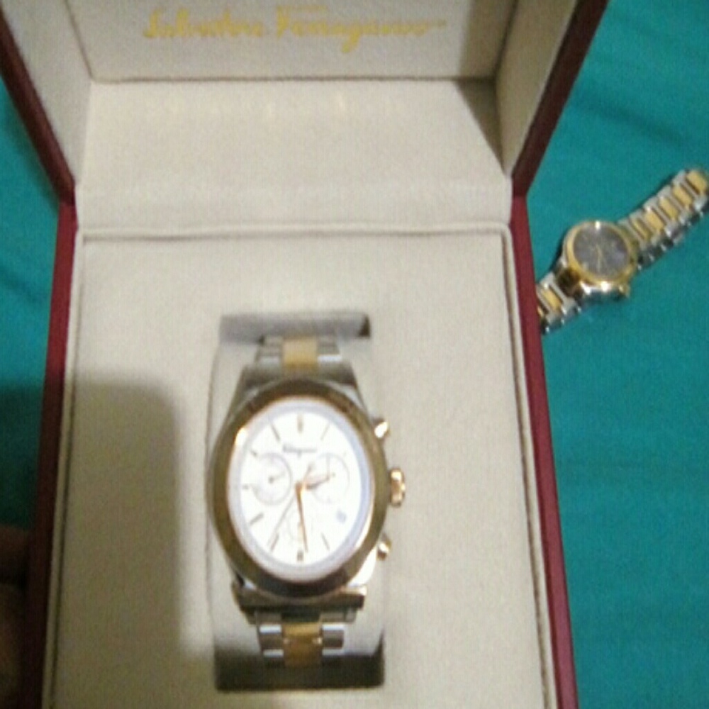Mens watch salvatore ferragamo