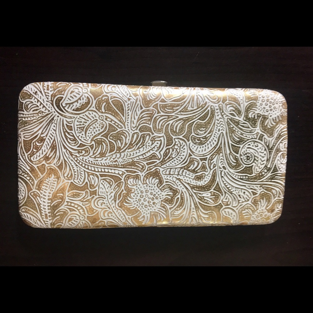 Metallic Gold Wallet