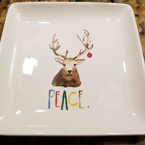 Rae dunn peace plate