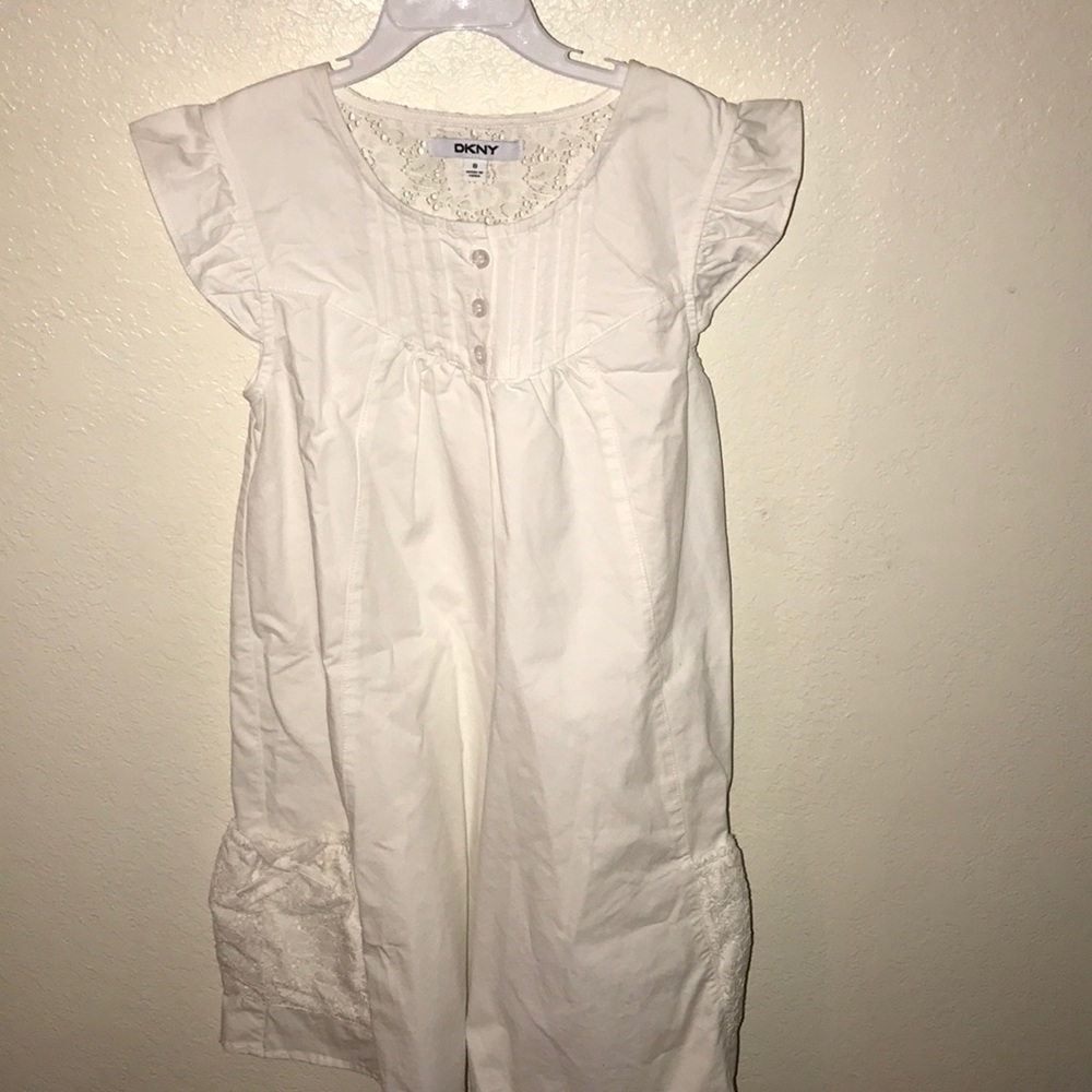 NWT DKNY Classic White Dress