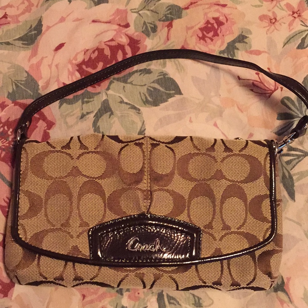 Authentic Coach Clutch