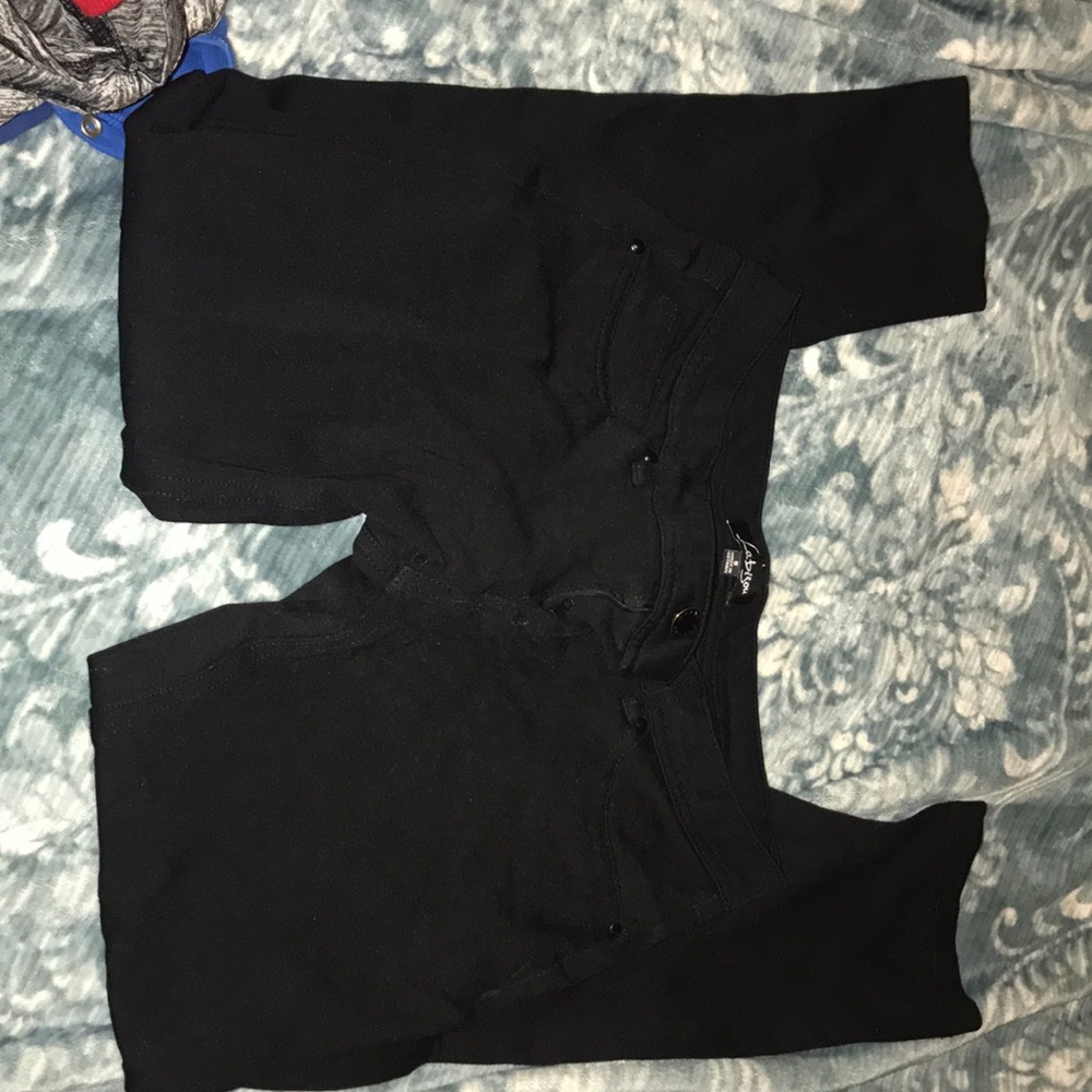 Black Jean leggings