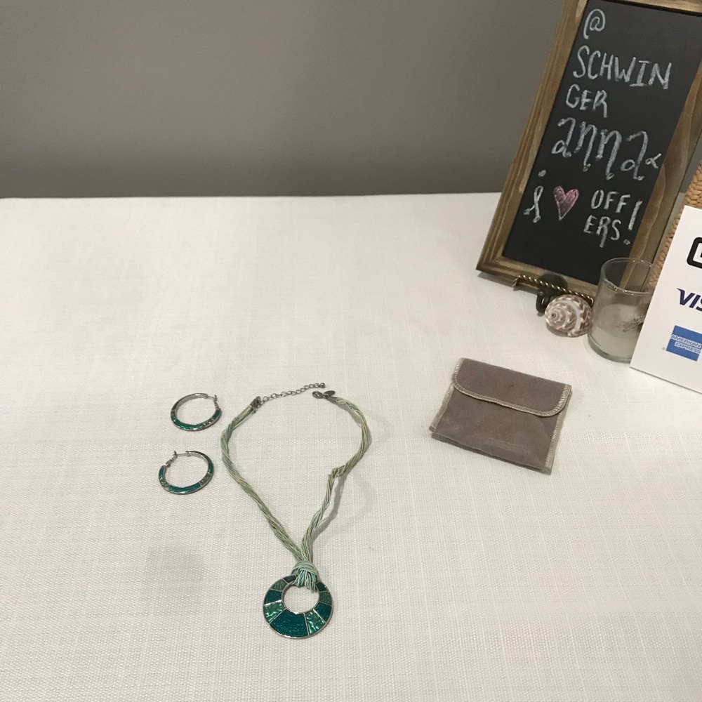 Lia Sophia Necklace & Earring Set