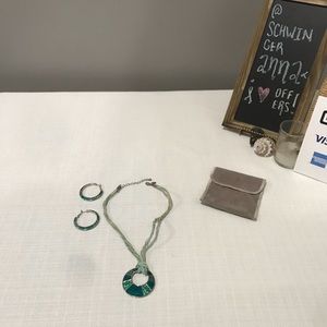 Lia Sophia Necklace & Earring Set