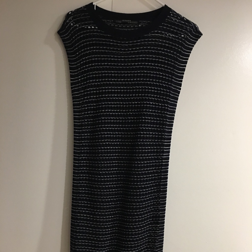 All Saints knit sweater dress