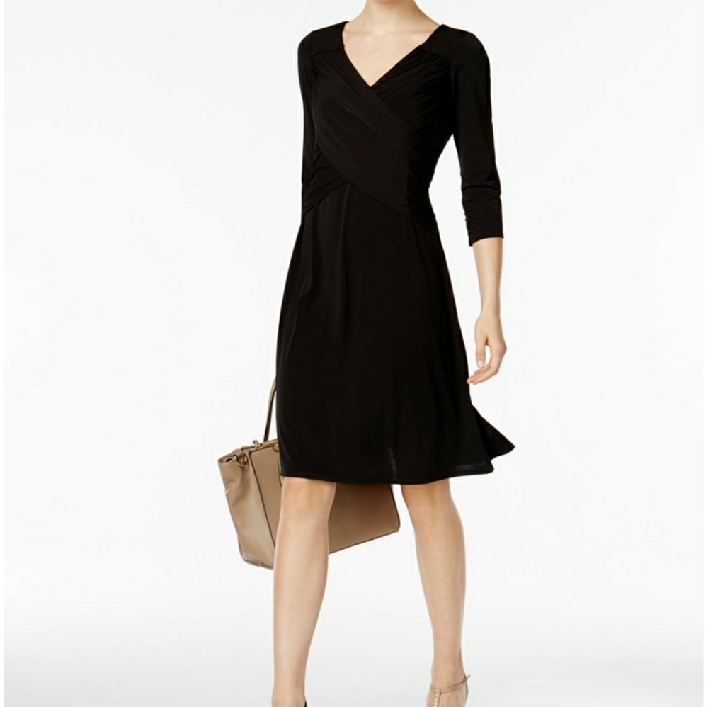 NY Collection - Slimming Black Dress