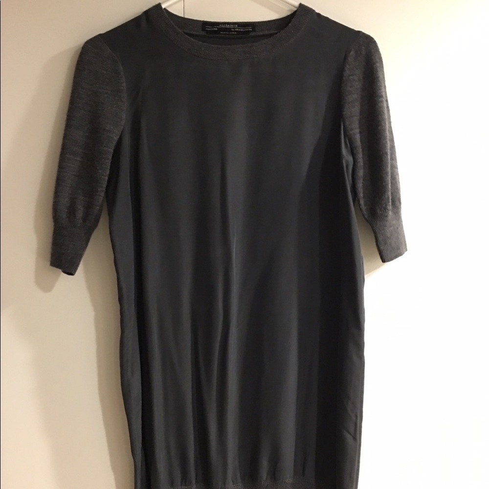 All Saints silk dress/tunic
