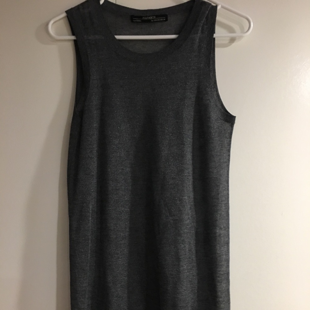 All Saints tank dress/tunic