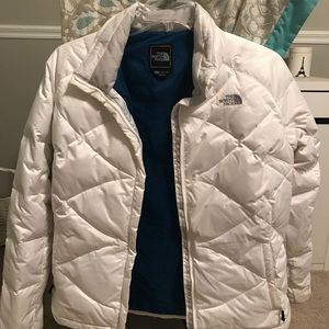 Authentic North Face Aconcagua Jacket in White