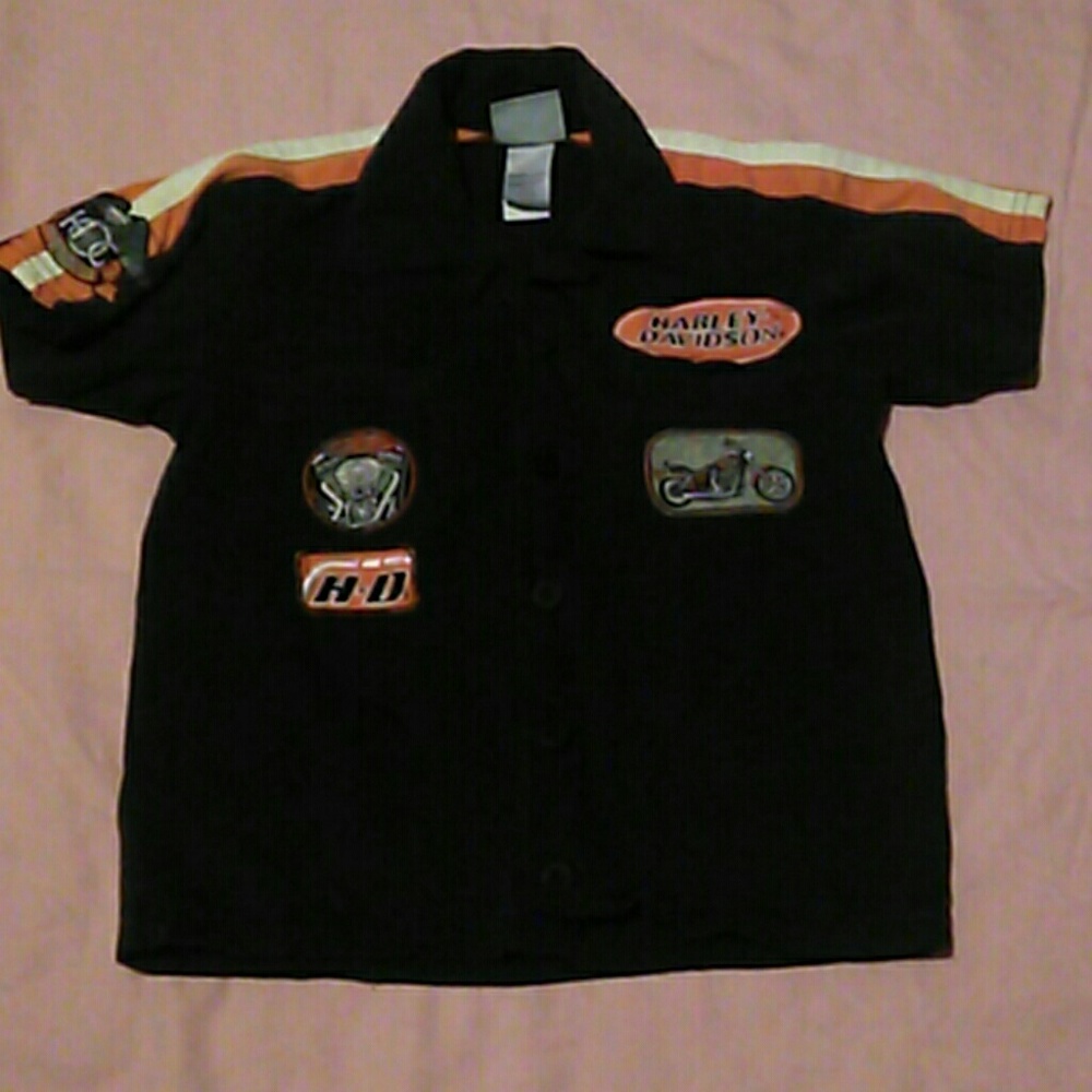 Harley Davidson Button-up Collar Shirt