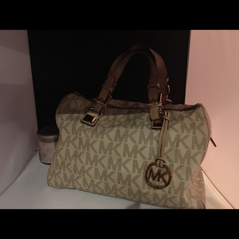 Michael Kors Monogram Satchel *vintage*
