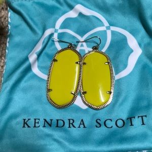 Yellow Kendra Scott Earrings