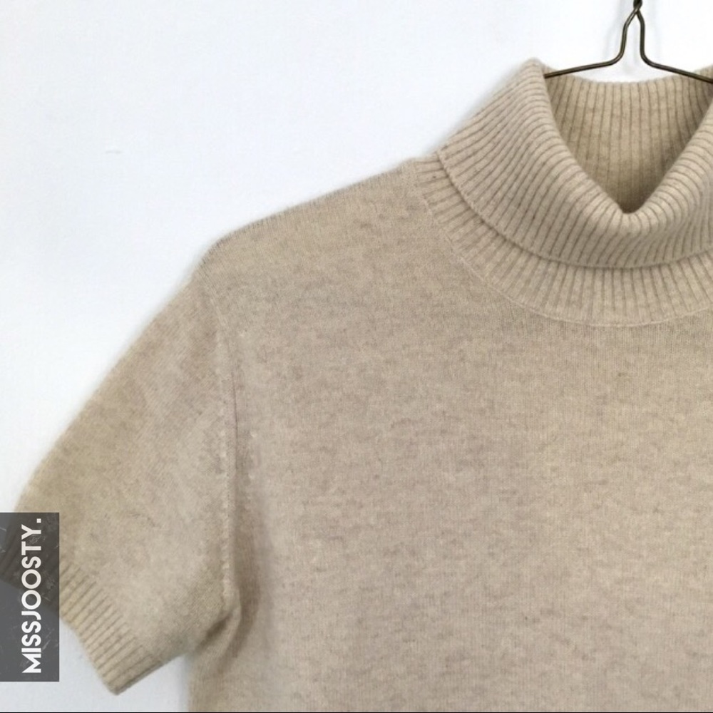 VDAY SALE 🌹 100% Cashmere, SS Turtleneck