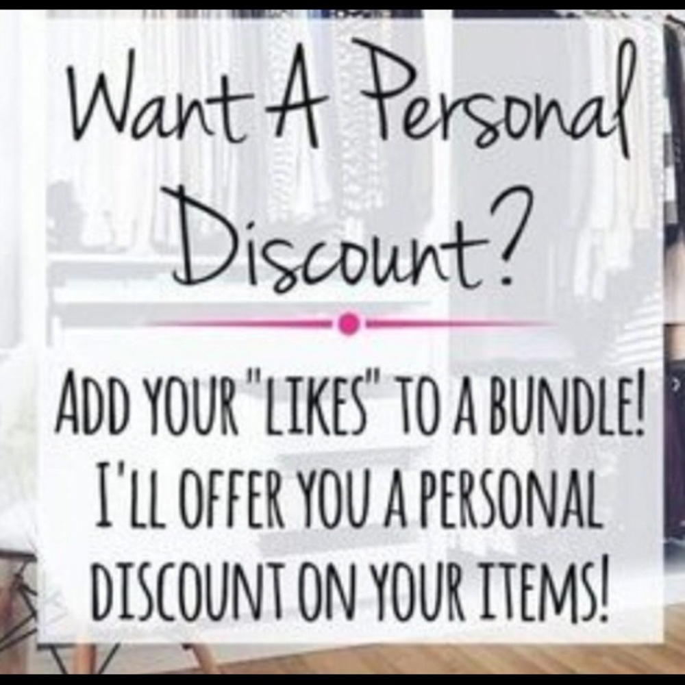 Discounts!