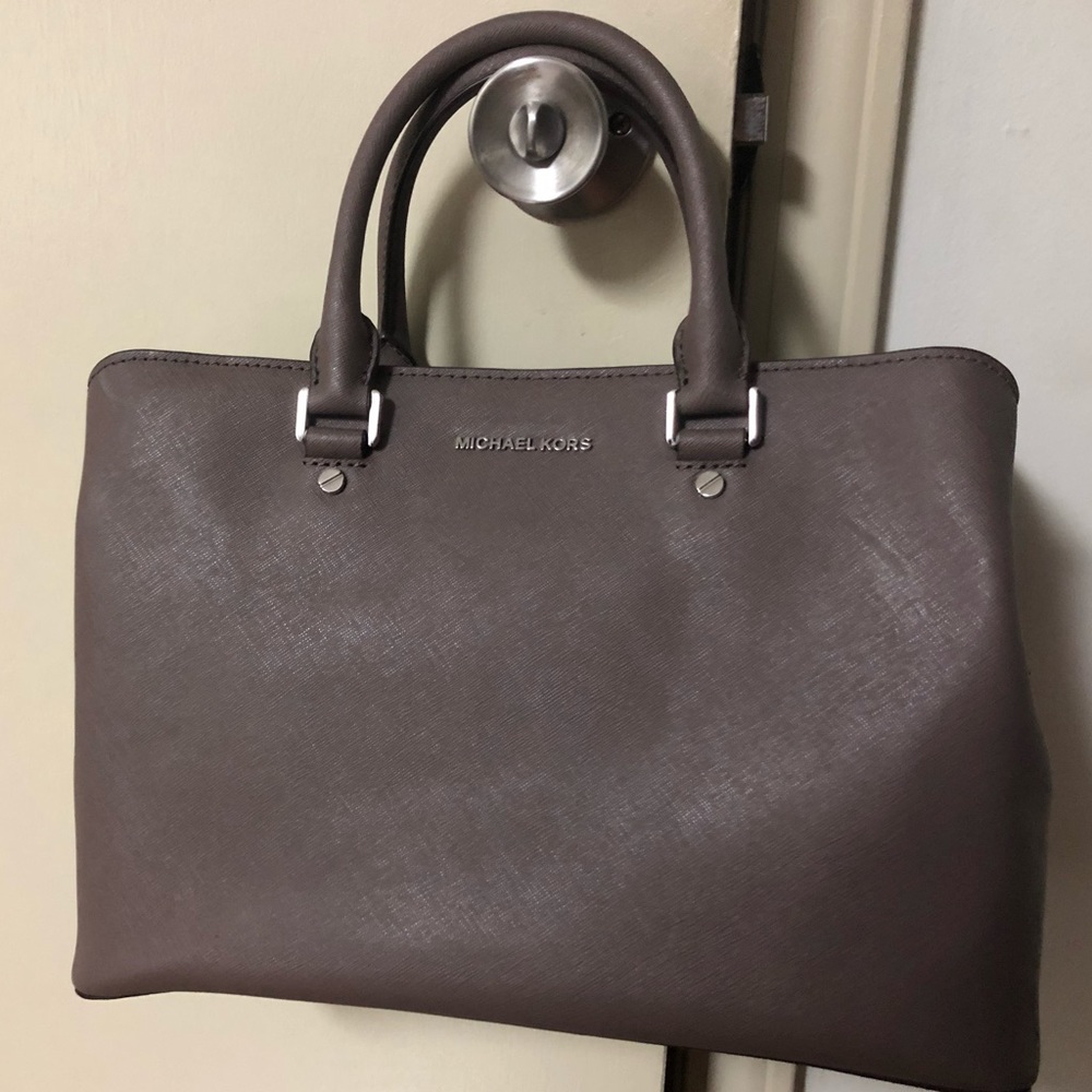 Michael Kors Large Savannah satchel “cinder”