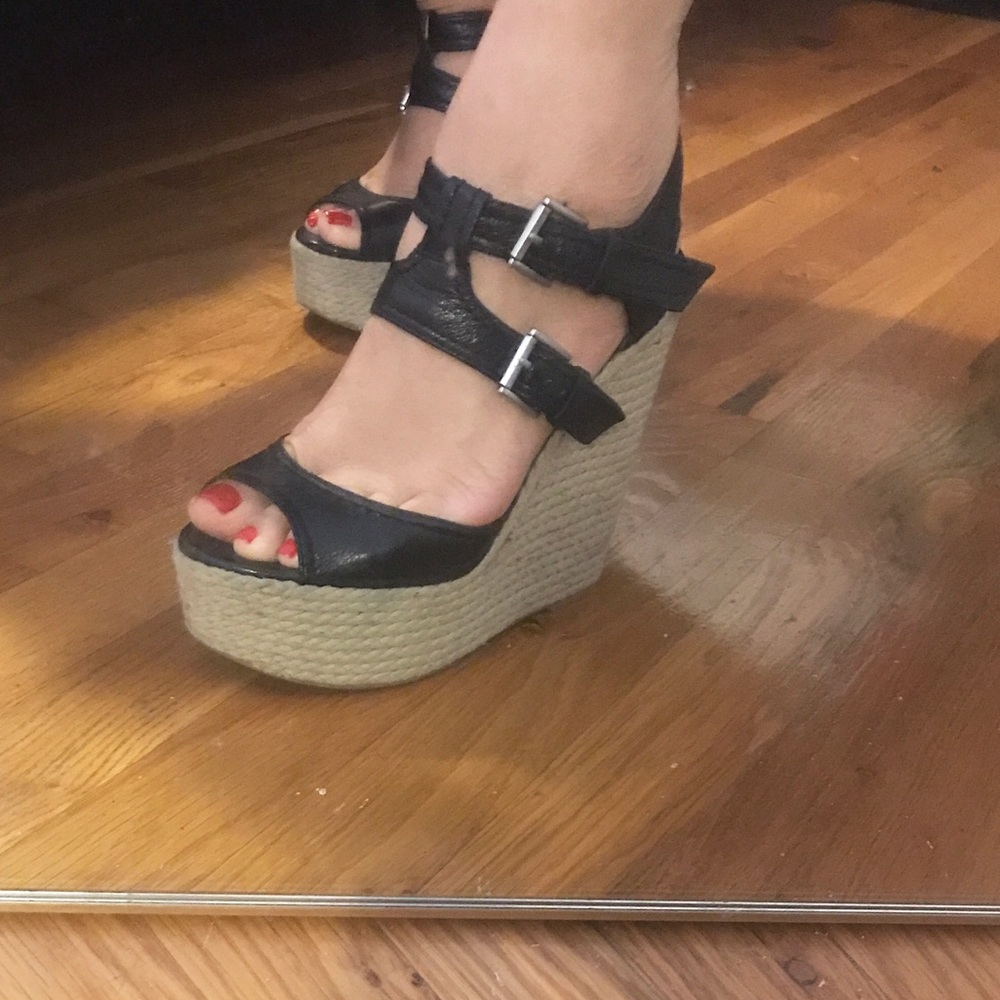 Nine West Platform Wedge Shoes