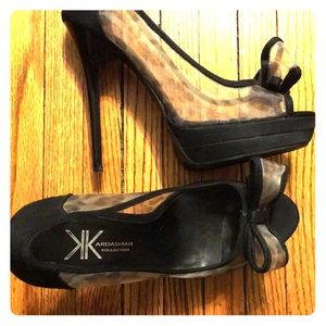 Kardashian cheetah print heels